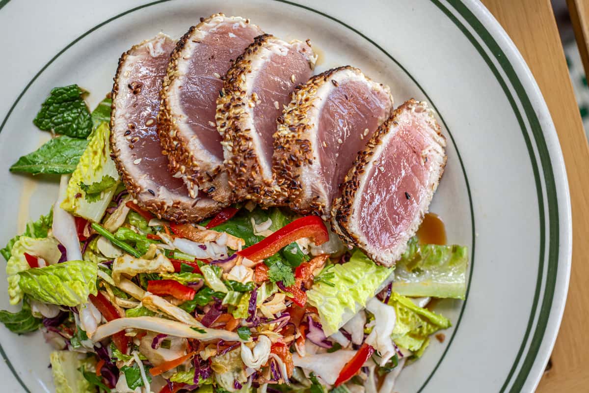 Seared Asian Tuna Salad