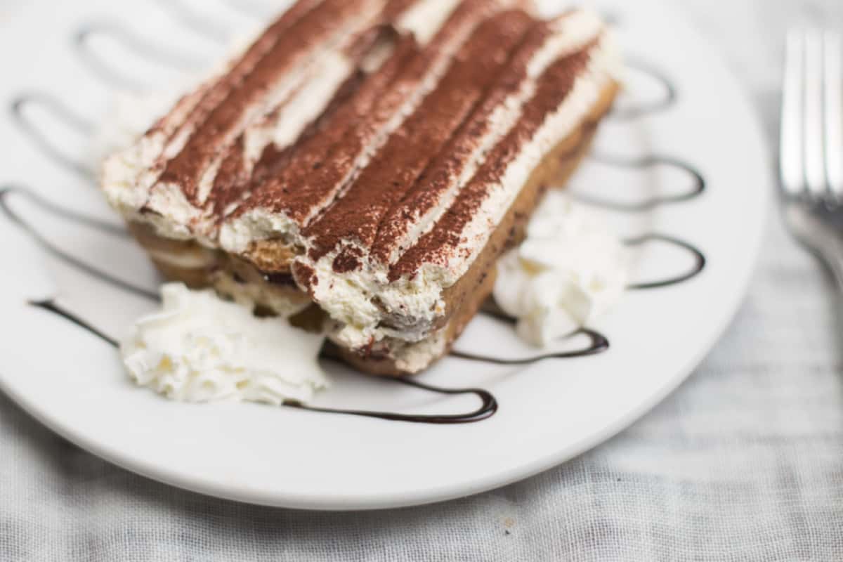 Homemade Tiramisu DineIn Menu Salerno's Pizza Restaurant in IL