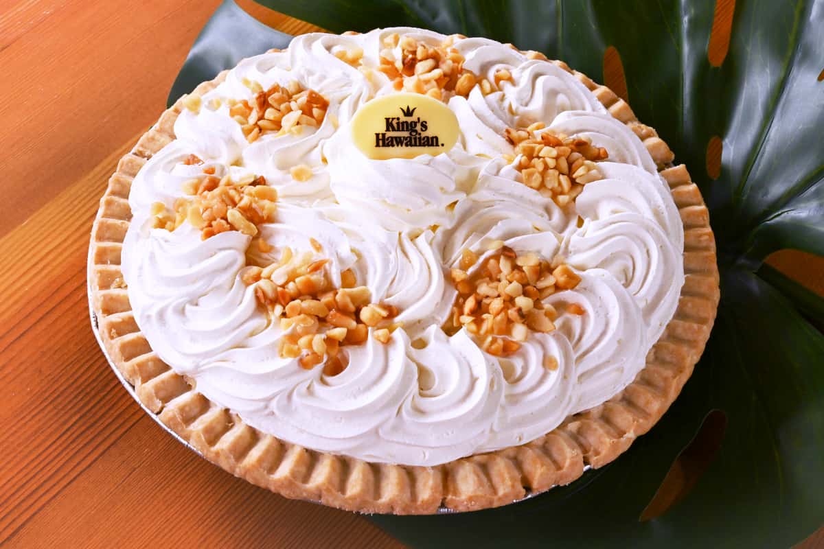 Macadamia Nut Cream Pie