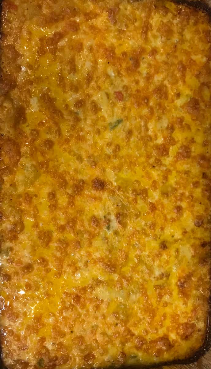 Full Pan Of Mac & Cheese