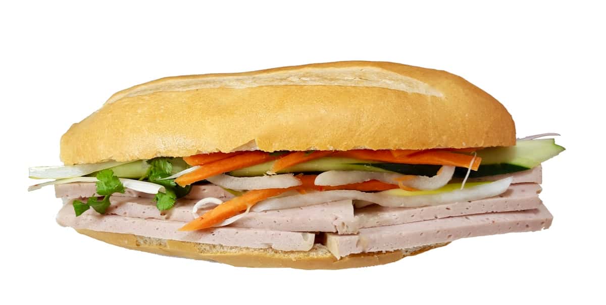 Pate, Vietnamese Ham Sandwich (Bánh mì pate và chả)