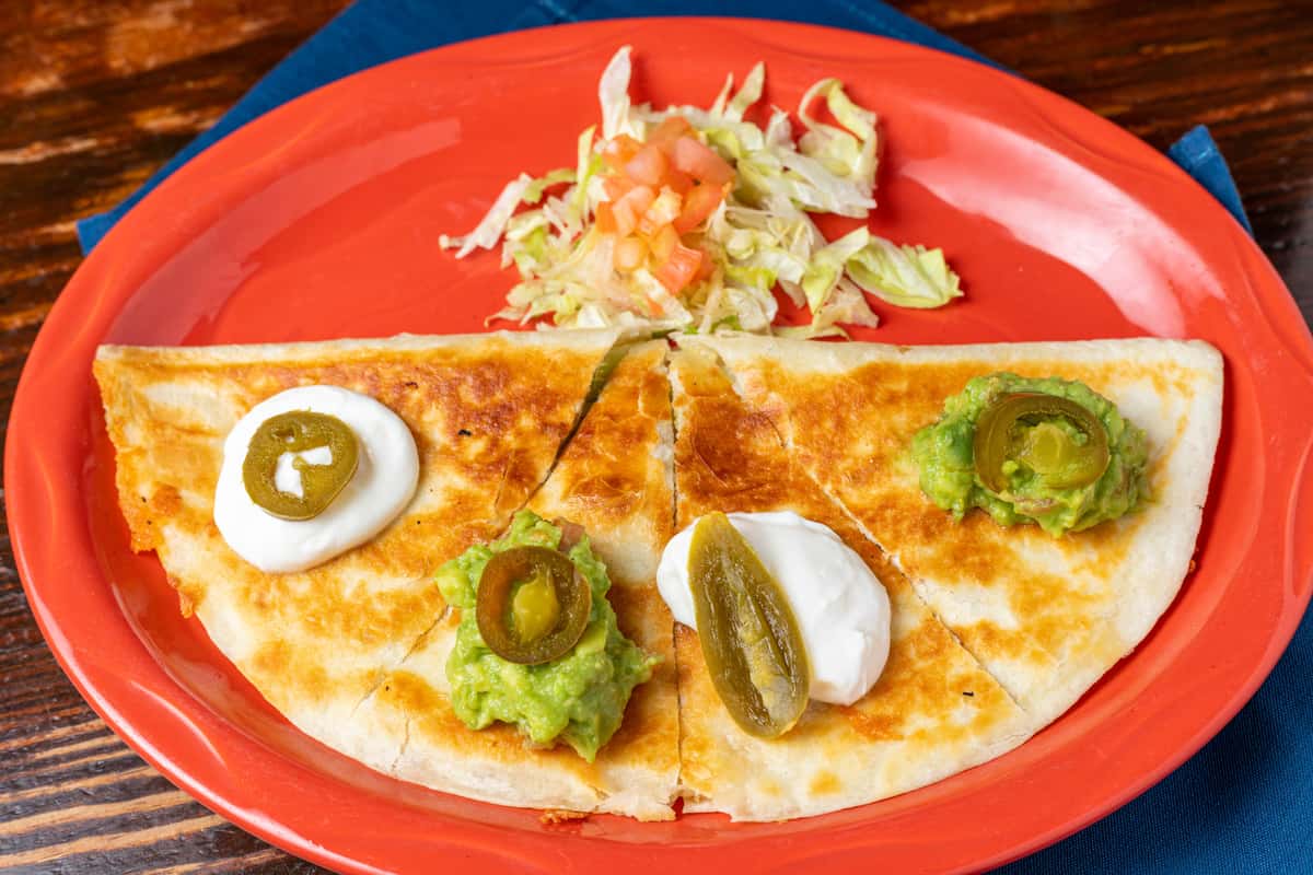 Golden Grilled Quesadillas