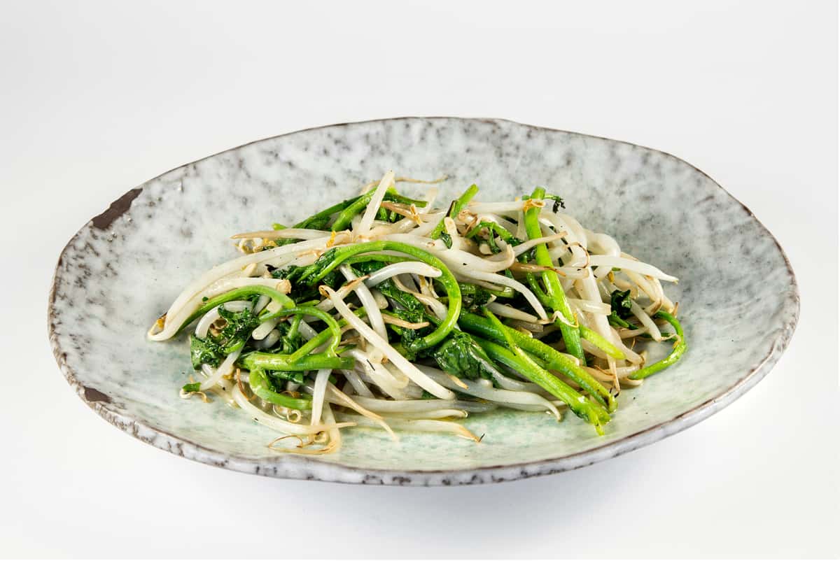 Sauteed Bean Sprouts & Watercress