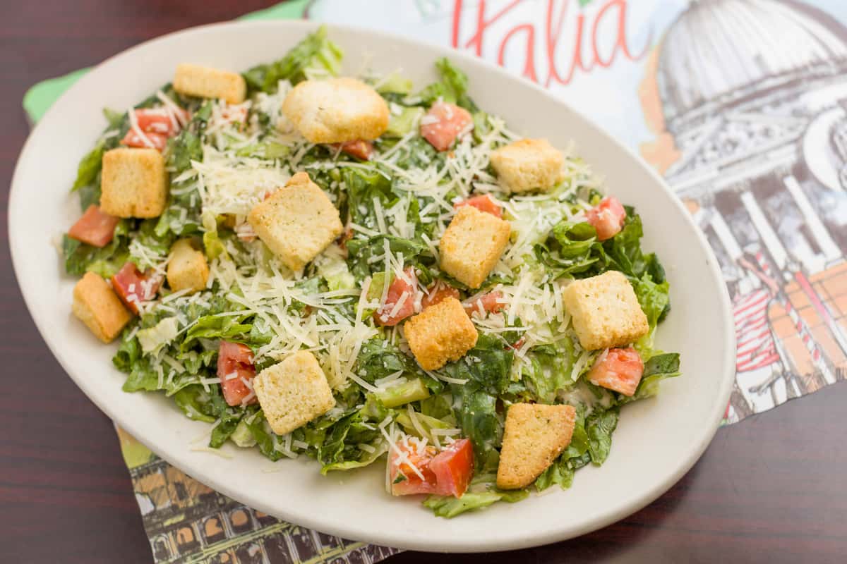 *Caesar Salad Dinner Palermo Italian Restaurant Italian