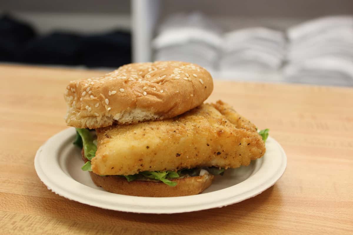 Fried Haddock Sandwich