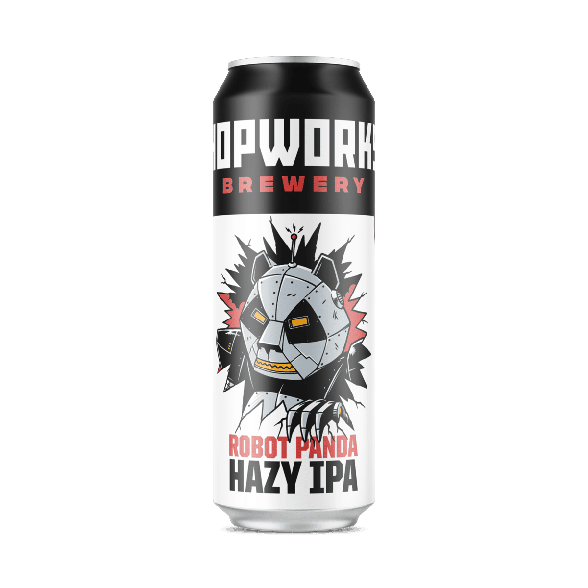Robot Panda Hazy IPA - Hopworks Brewery
