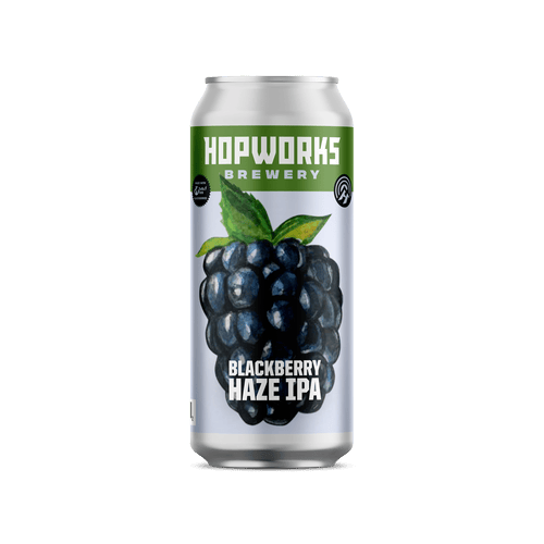 Blackberry Haze IPA - Hopworks Brewery
