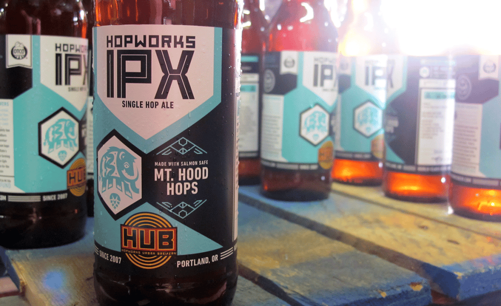 New Release: IPX Single Hop Ale - Mt Hood - Hopworks Brewery