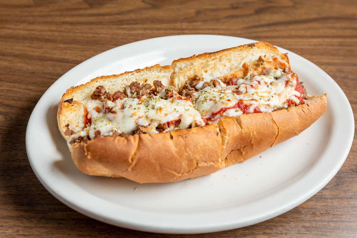 Pizza Steak Medium Sub