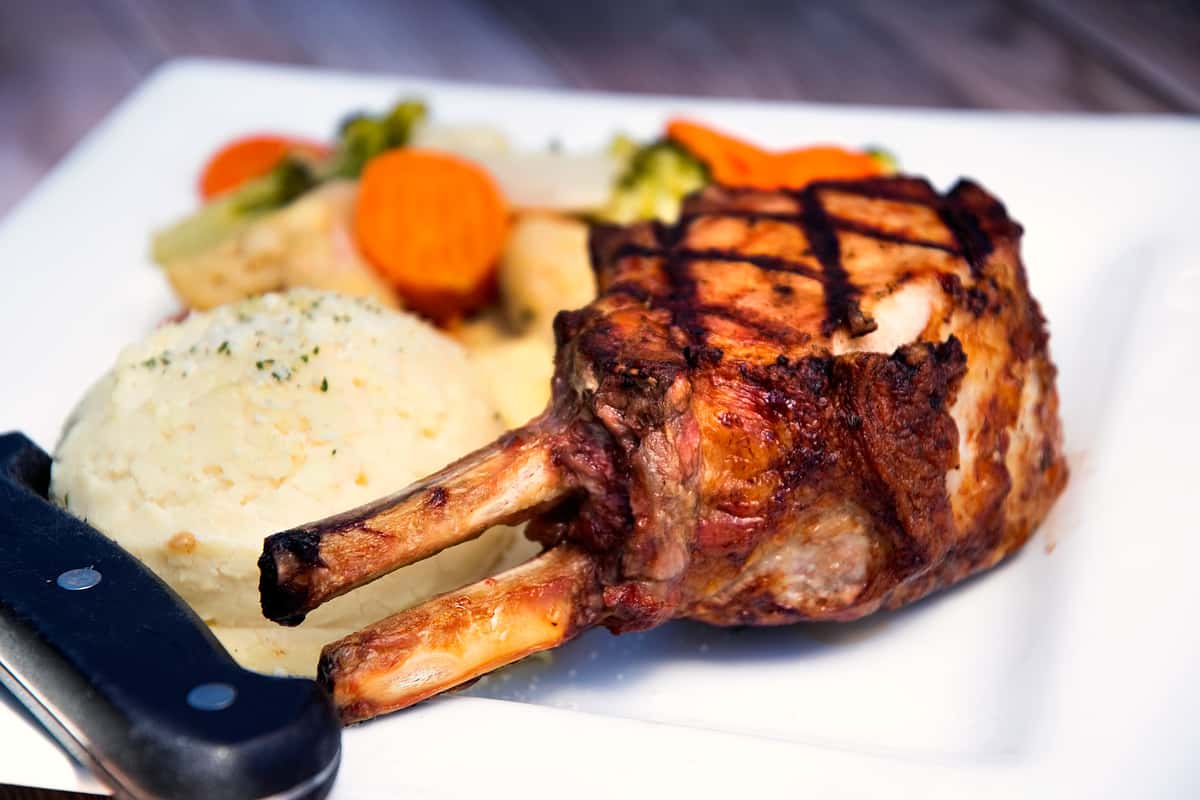 Porkchop Dinner - Tom Kelly's - Bar & Grill in New Lenox, IL