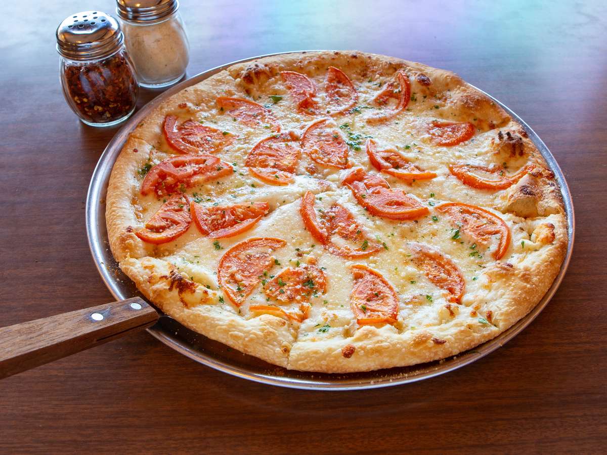 14" White Pizza Full Menu Pernicanos Family Italian Restaurant