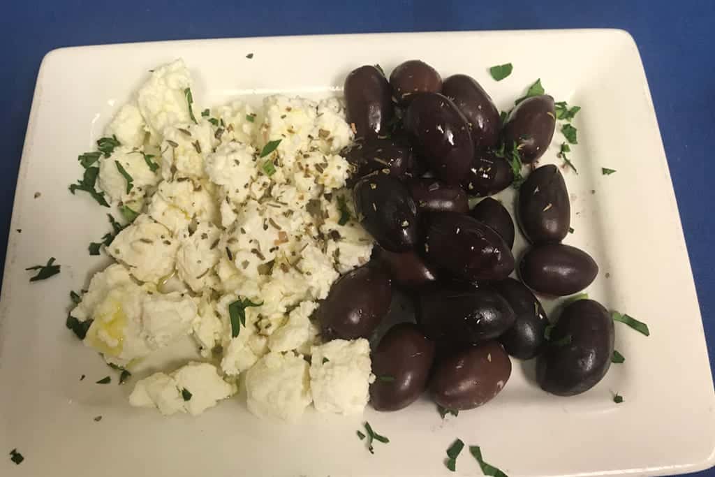 Feta and Olives