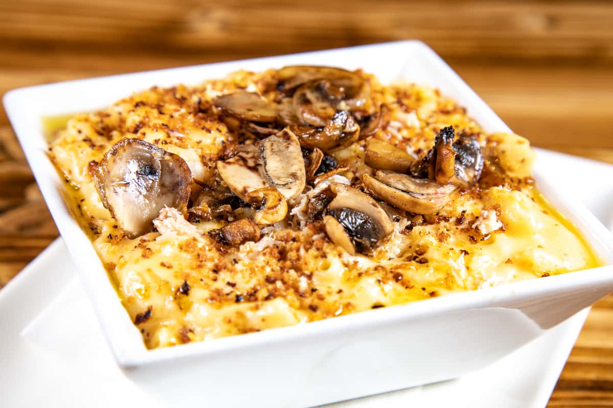 White Truffle and Mushroom Mac