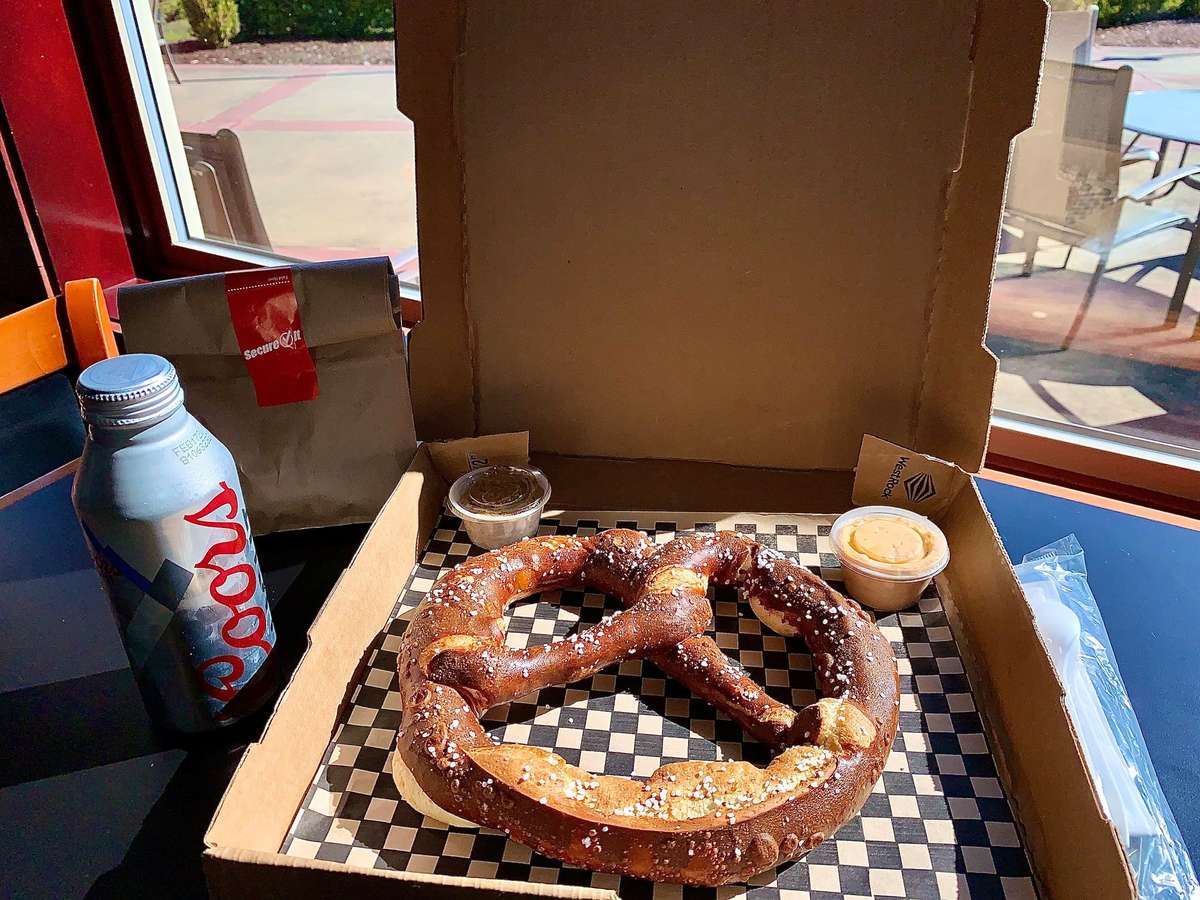 Big AS$ Pretzel
