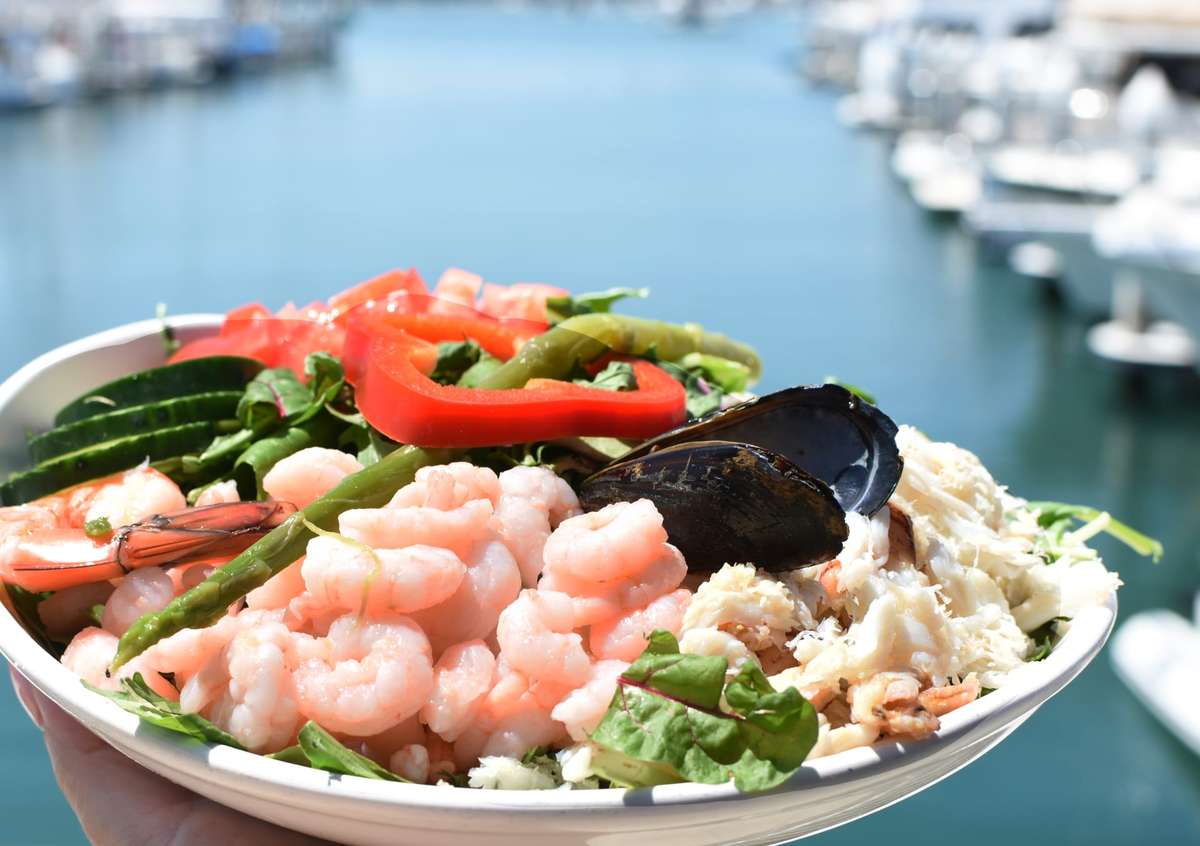 Seafood Salad Main Menu The Crab Pot Seattle