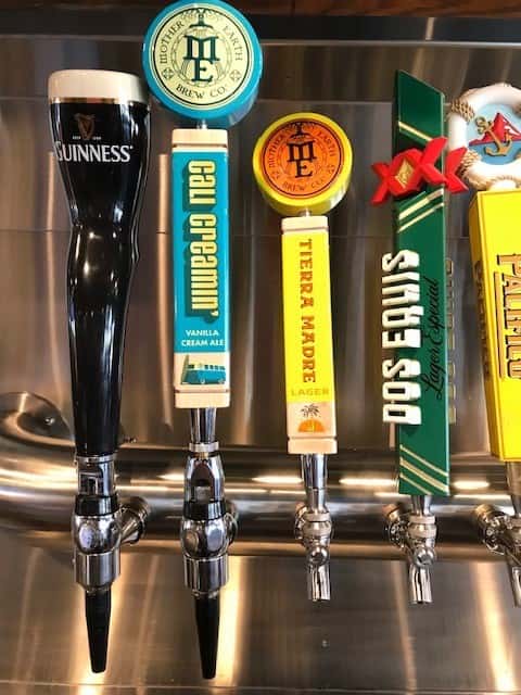 beer on tap