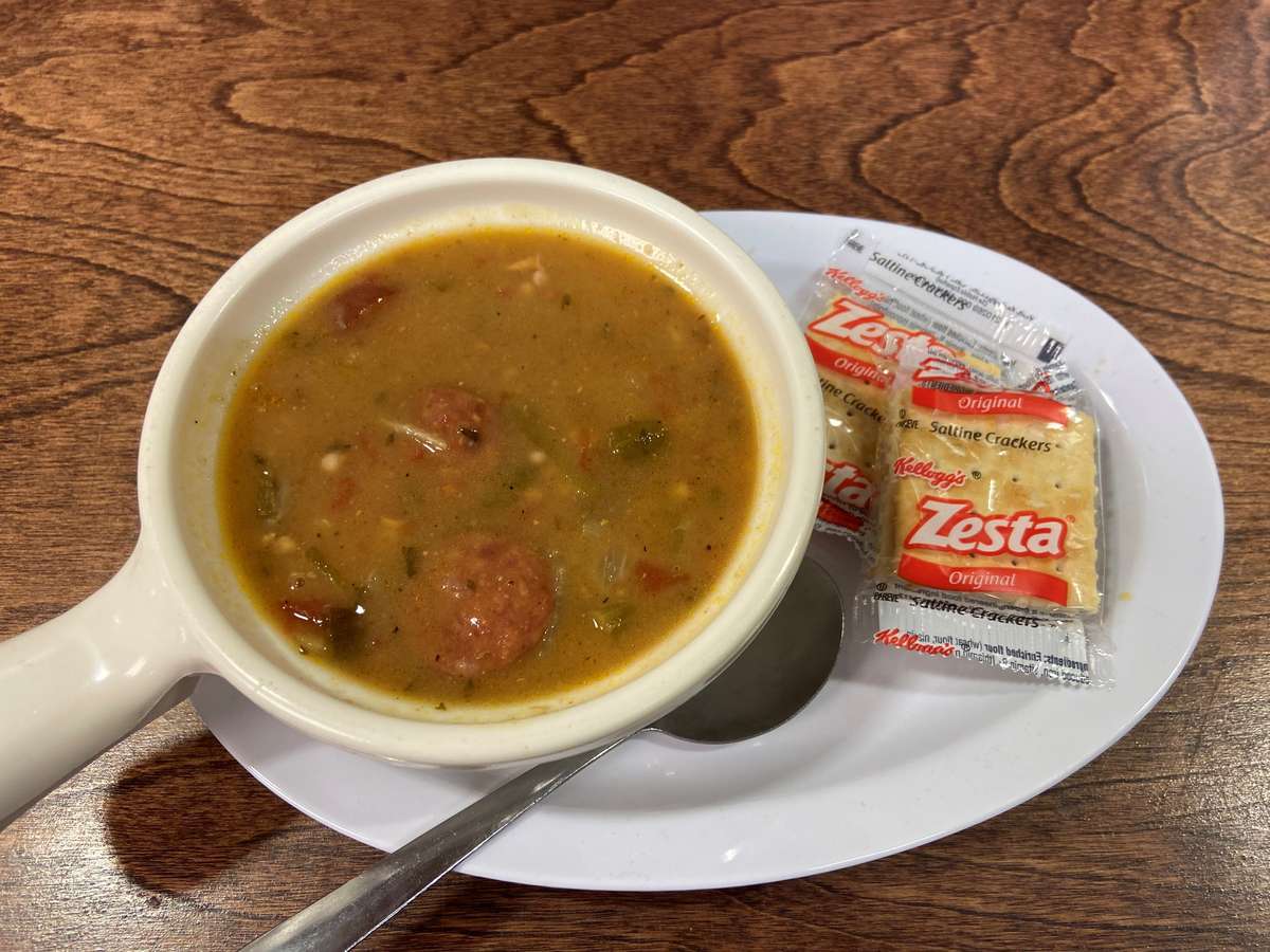 Chicken & Sausage Gumbo Soup