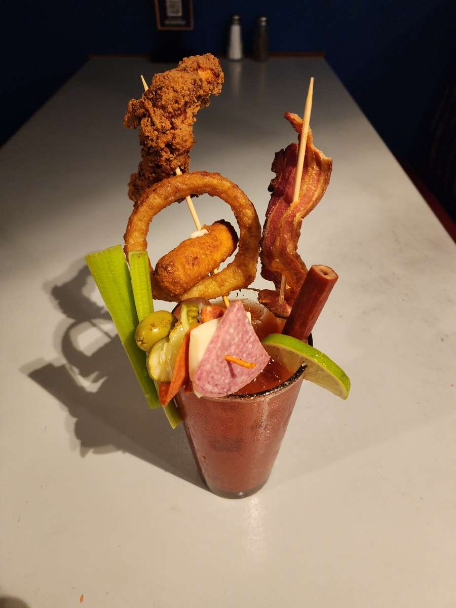 Game Day Bloody Mary - The Patty Wagon - restaurant in South