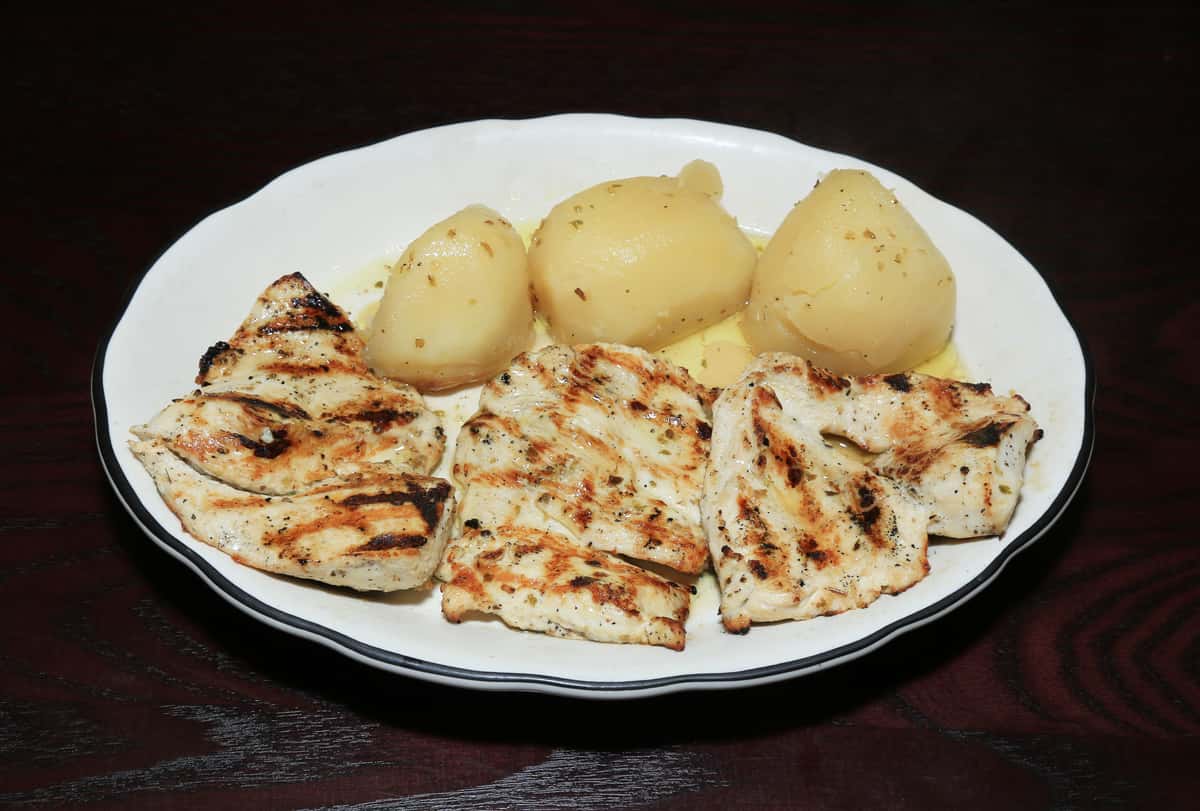 Grilled Chicken & Potatoes