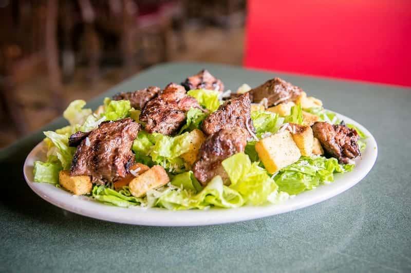 Steak Tip Salad Menu Buddy's Union Villa Pizza Restaurant in