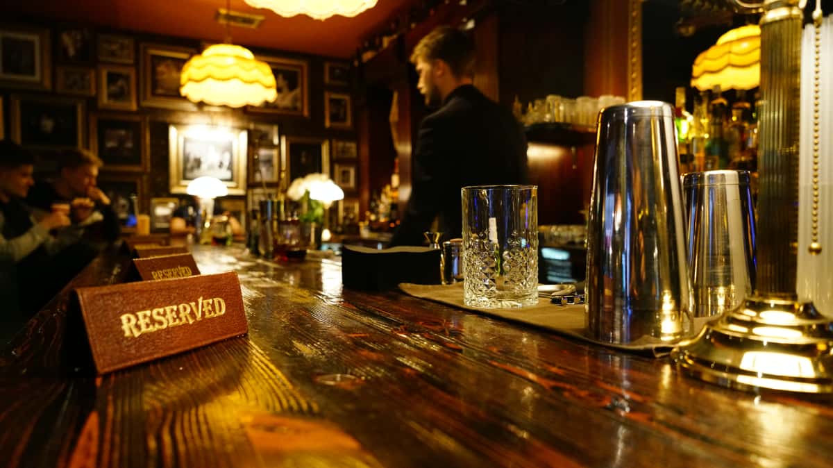 reserved bar