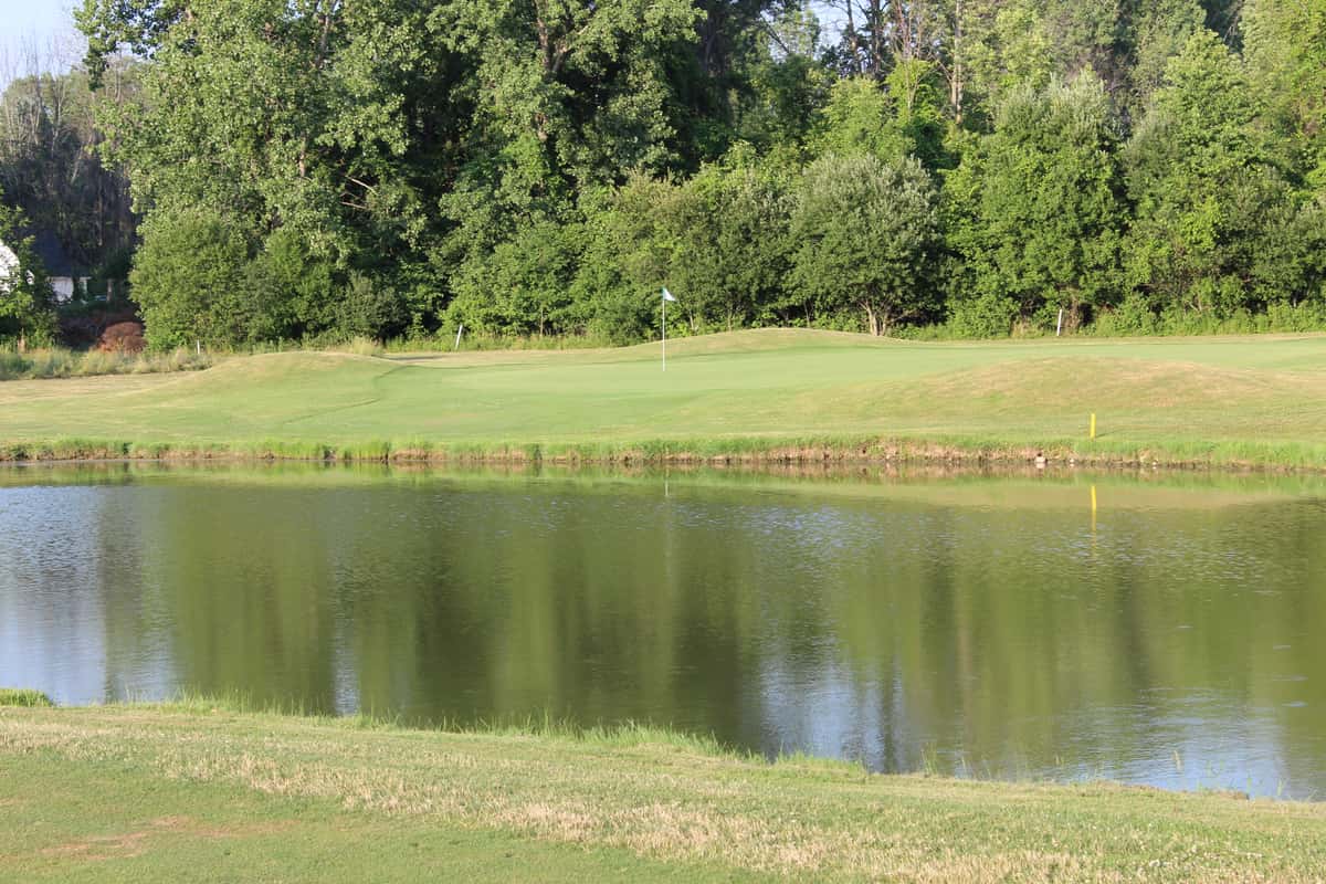 View of hole 14