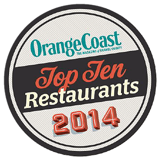 orange coast top ten restaurants 2014