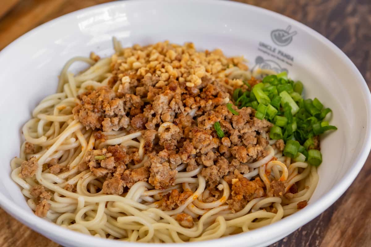 Dan Dan Noodle 担担面 - Uncle Bao (Uncle Panda) Dumpling & Noodle
