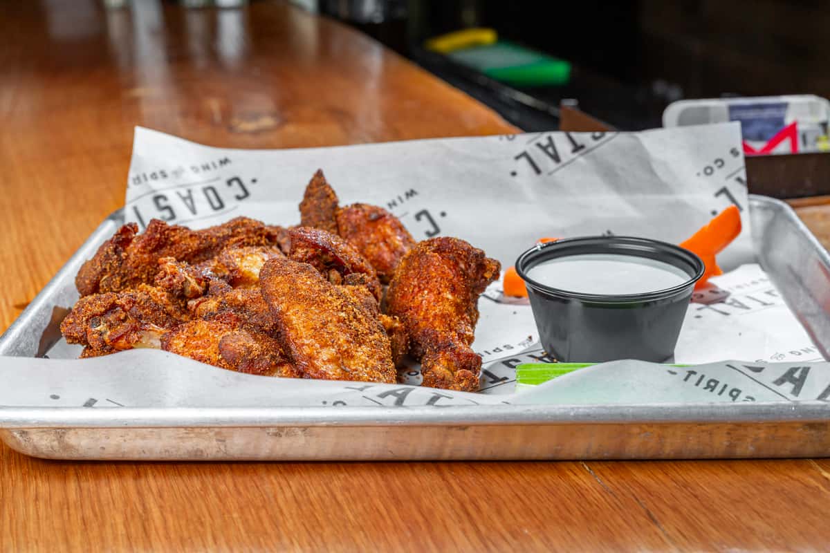NC Smoked Jumbo Wings (12 Pieces) - Coastal Wing & Spirits - Bar