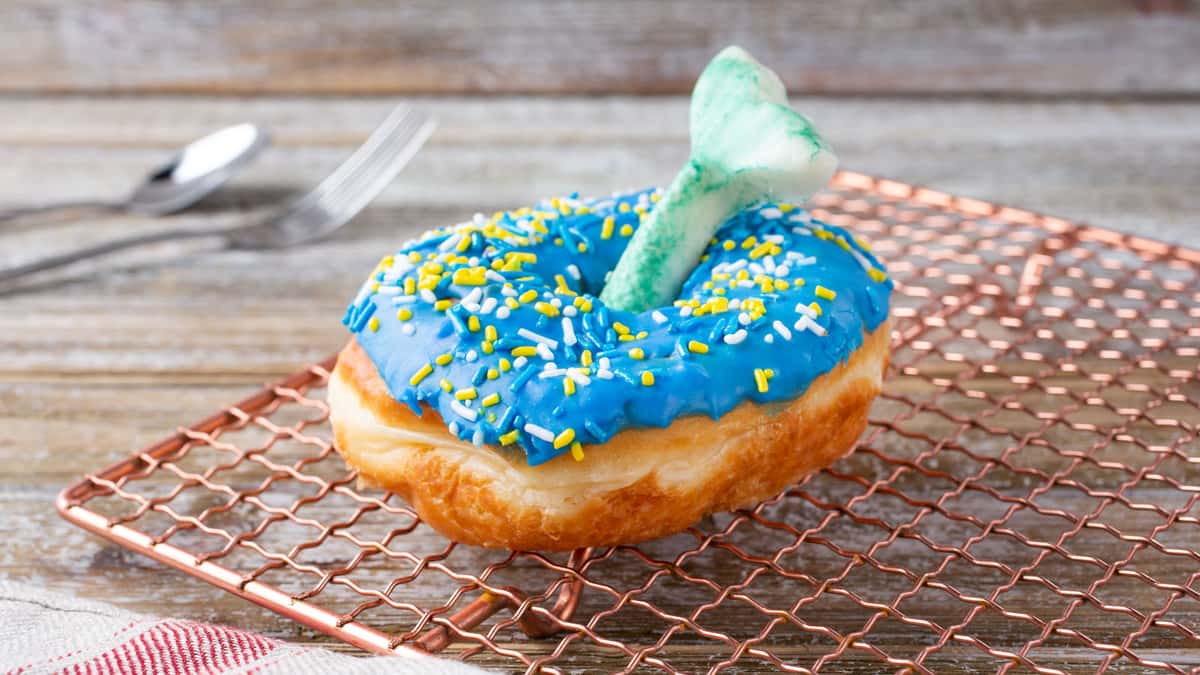 Mermaid doughnut