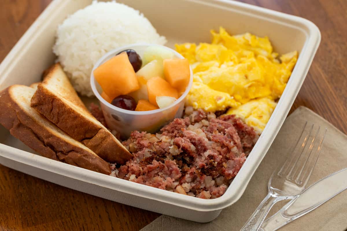 Corned Beef Hash with Eggs