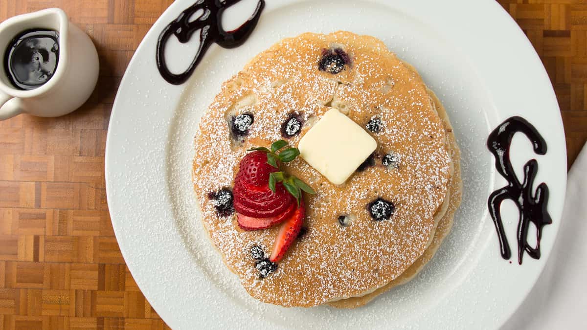 Wild Blueberry Pancakes