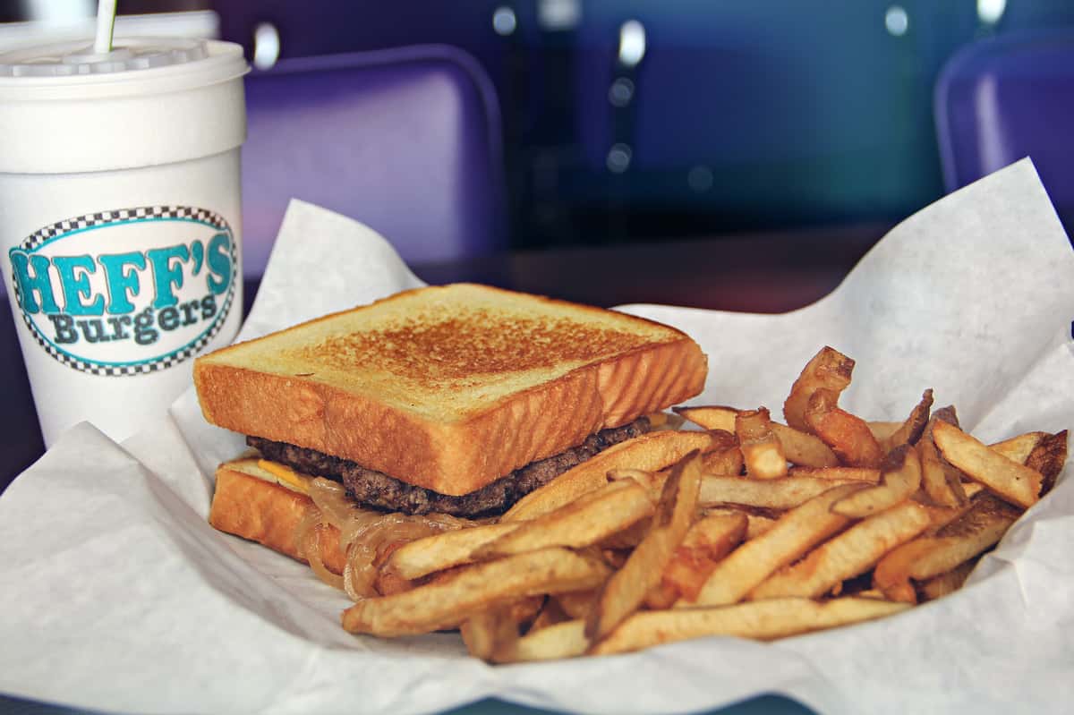 Burger and Fries