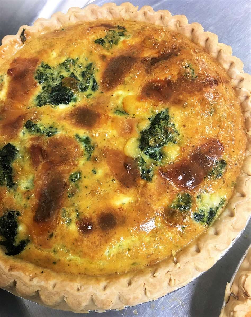 Quiche Of The Day - Deli Menu - Queen Street Deli