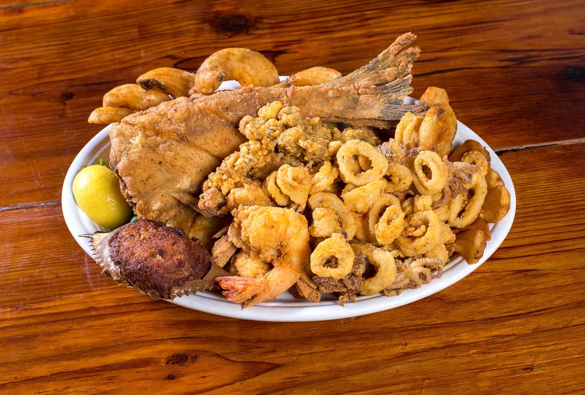 A Tour Of The River Seafood Platter