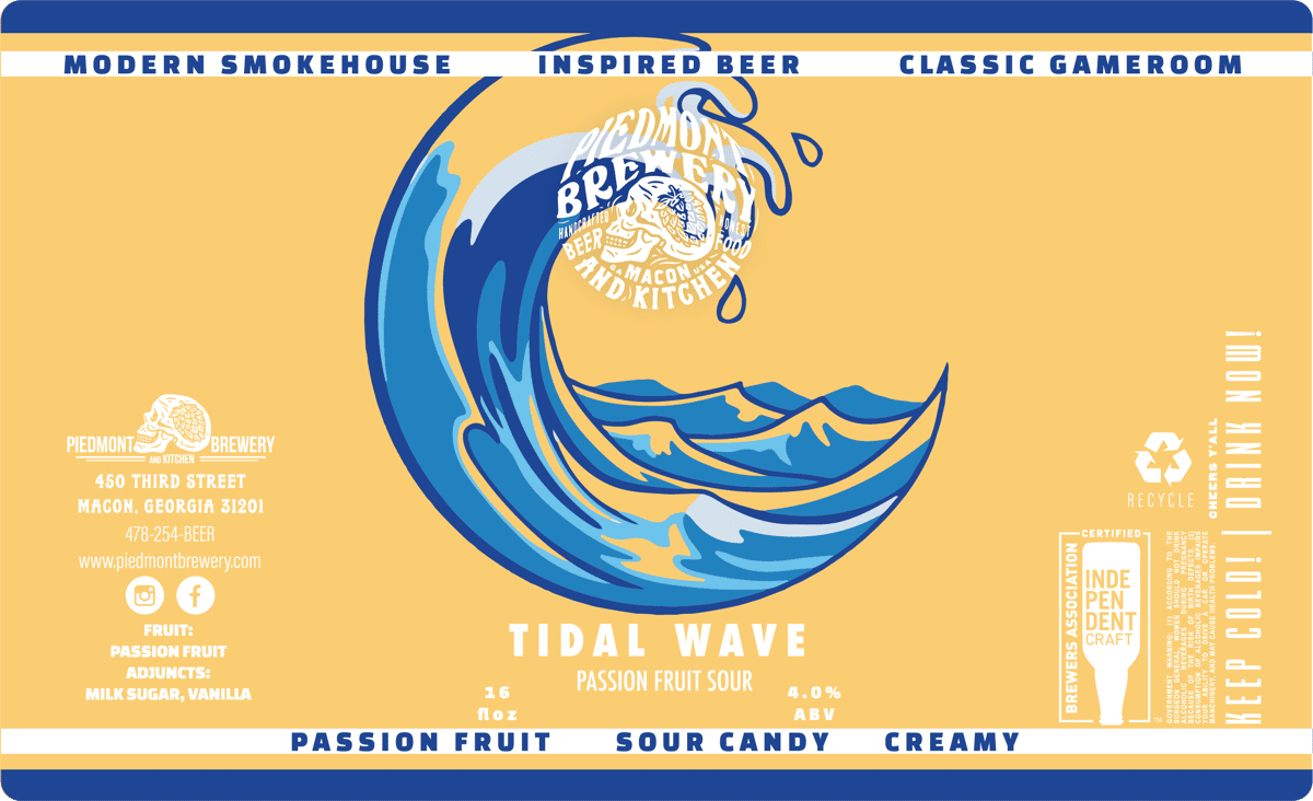 Tidal Wave Passionfruit Smoothie Sour