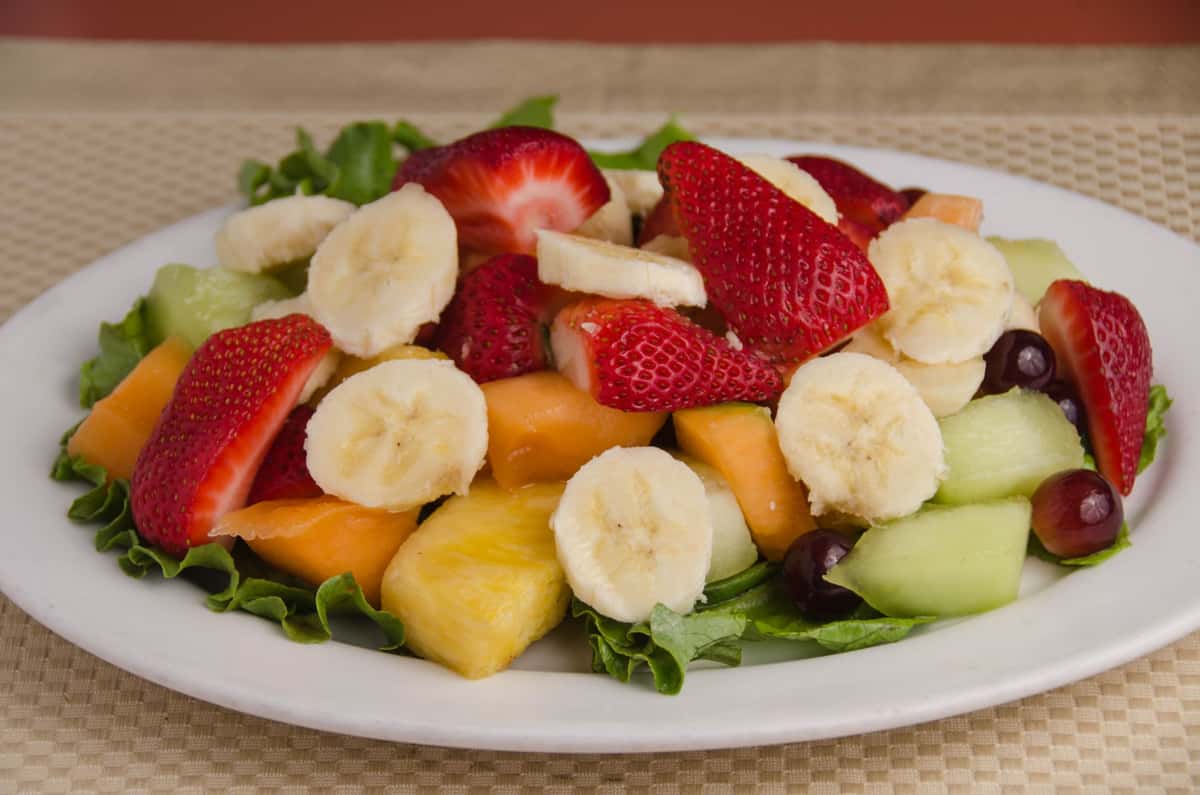 Fresh Fruit Plate Breakfast Lulu's Restaurant