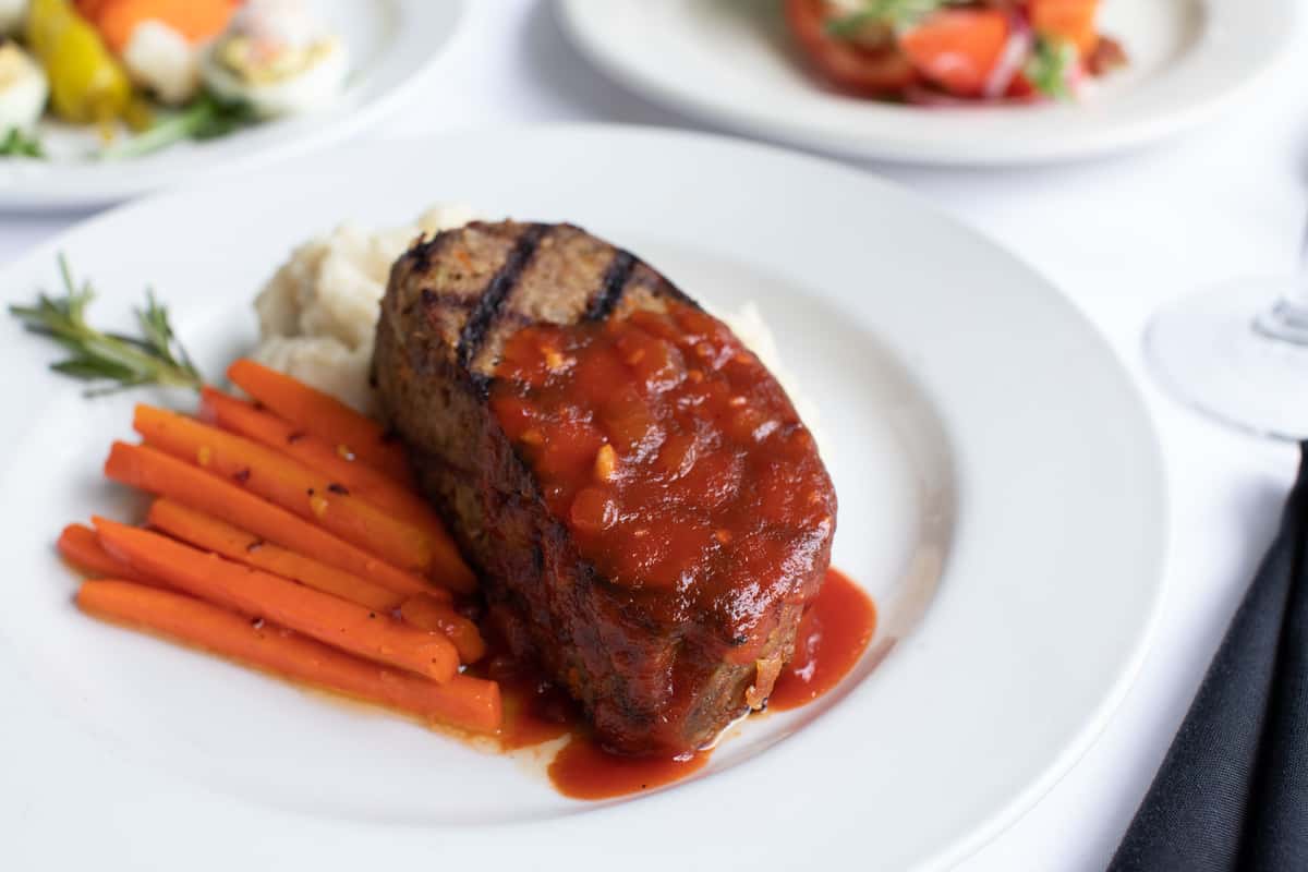 Ouisie's Meat Loaf with Chipotle Ketchup