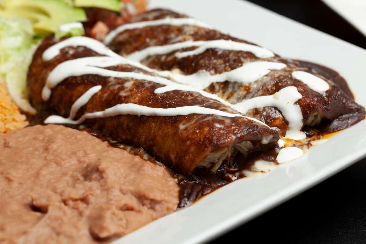Mole Enchiladas (2pc)