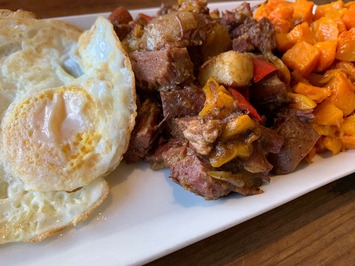 The Corned Beef Hash + Eggs