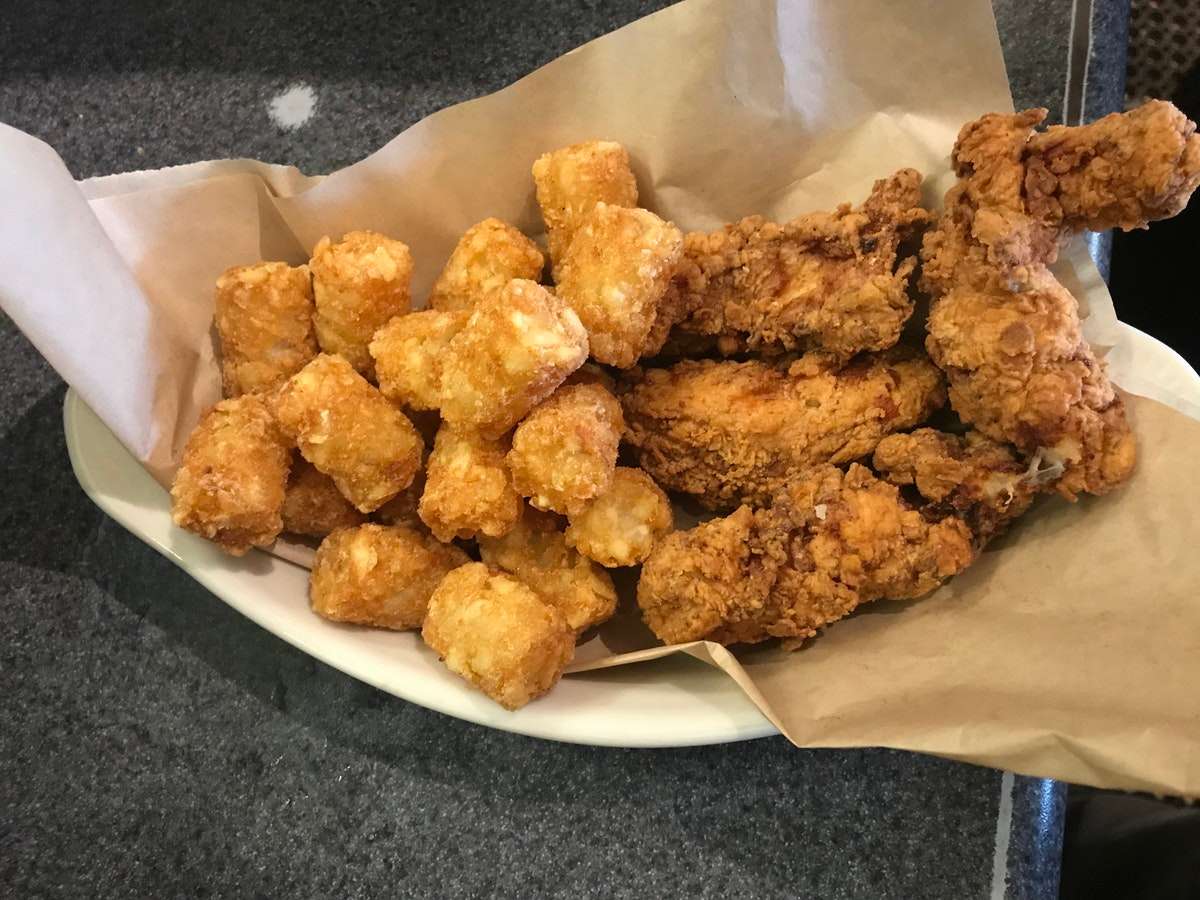 The Chicken Strips + Tots