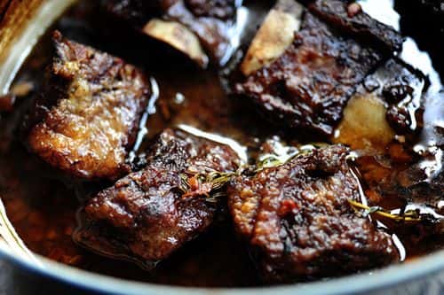 Braised Short Rib of Beef Dinner for Two
