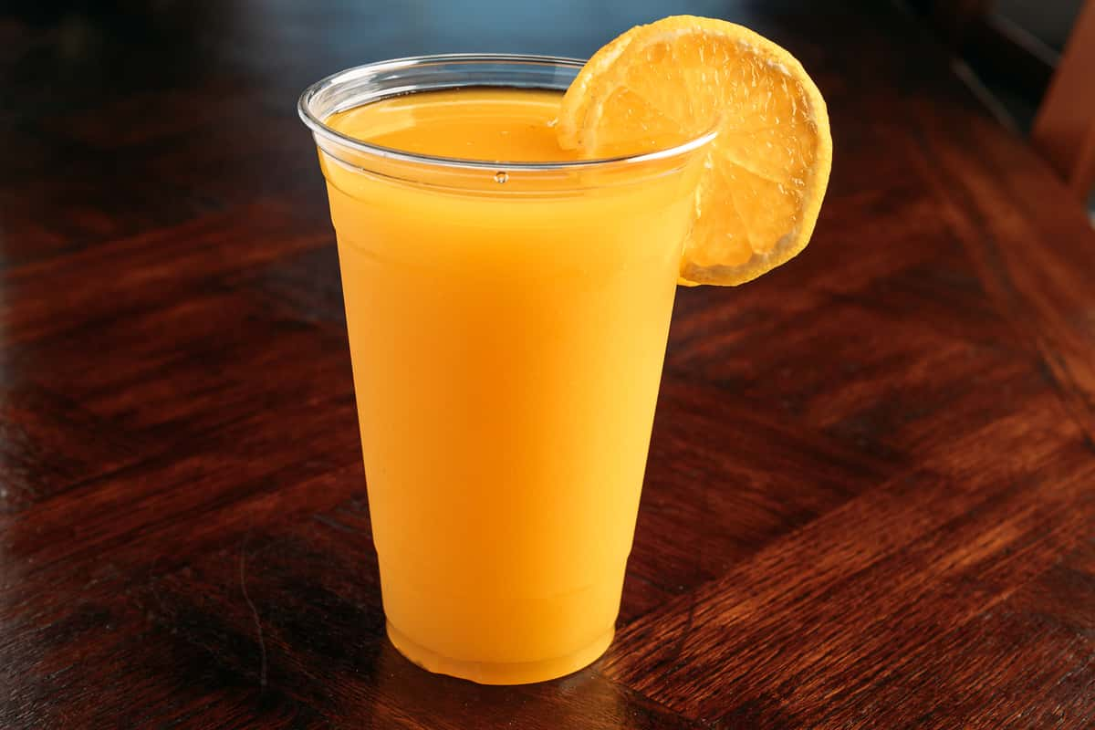 Fresh squeezed 2024 orange juice