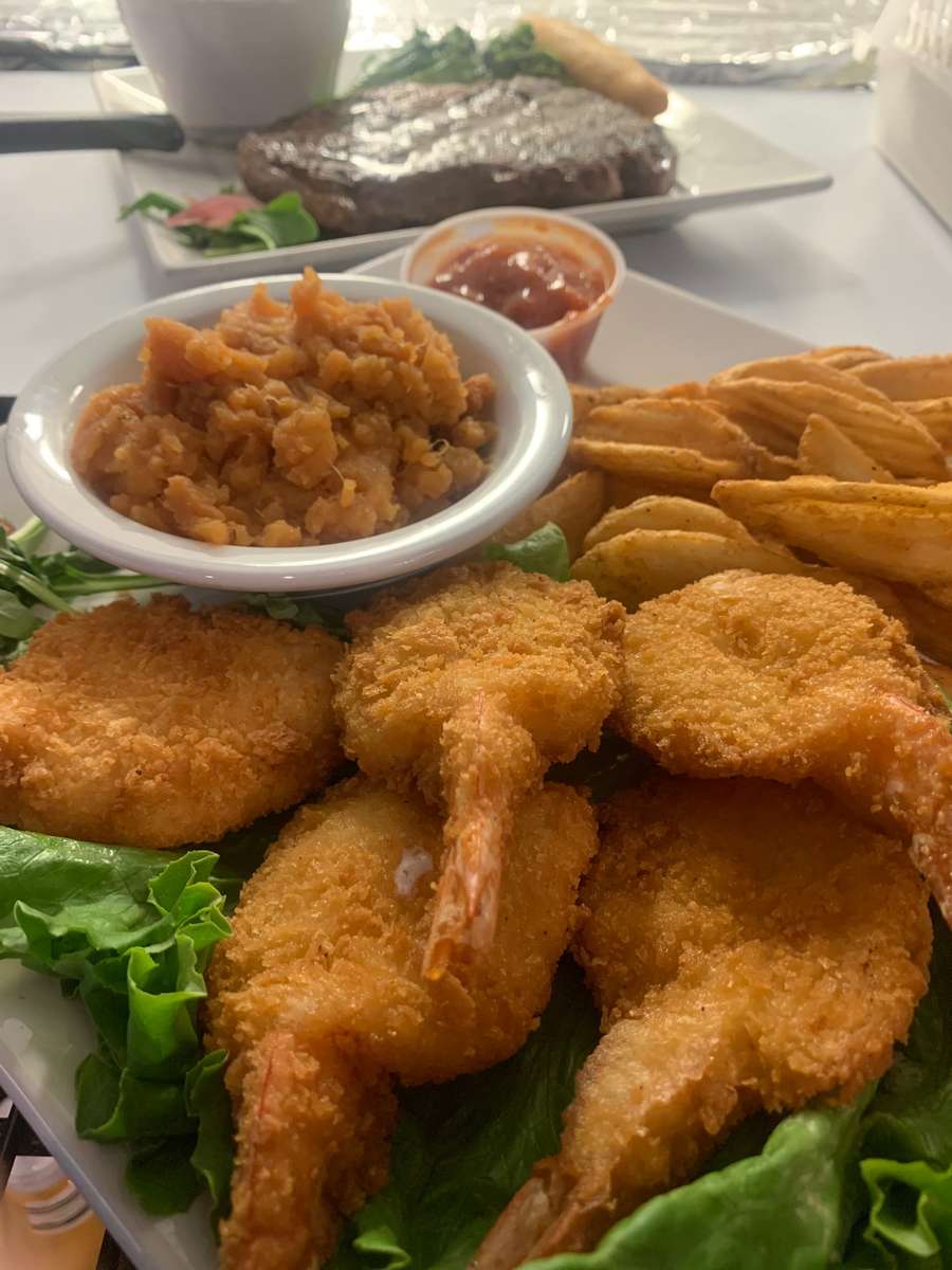 Breaded Jumbo Shrimp Dinner Menu Sizzlin' Sirloin Steakhouse