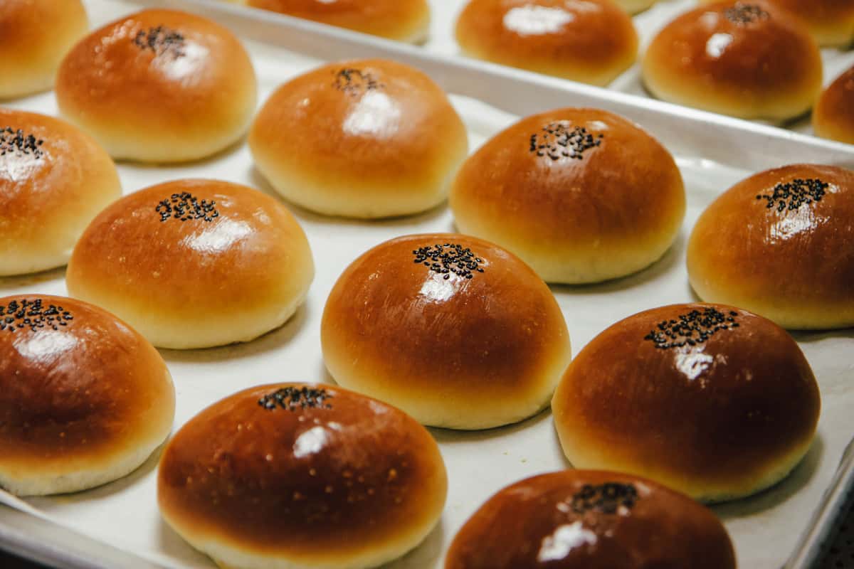 Red Bean Bread - Breeze Bakery Cafe