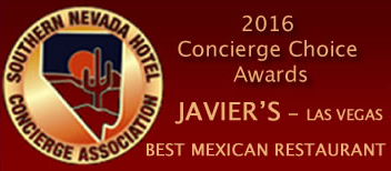 2016 Southern Nevada Hotel Conceirge Assocation Award