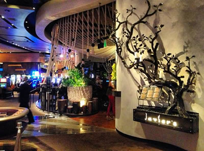 Entry to Javier's in The Aria Resort