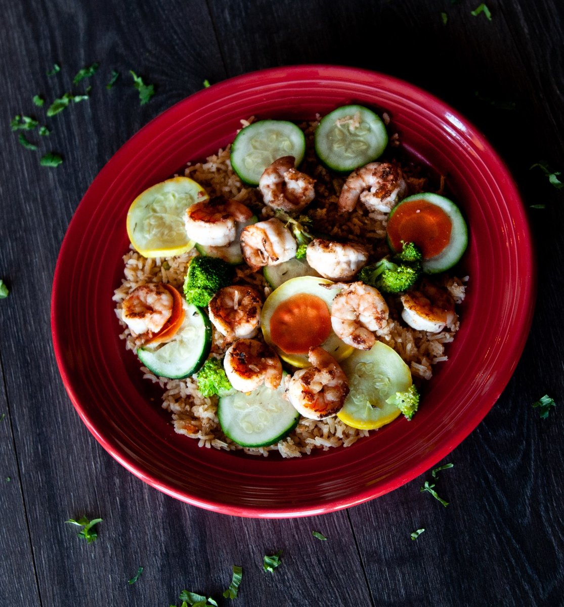 Arroz con Camarones