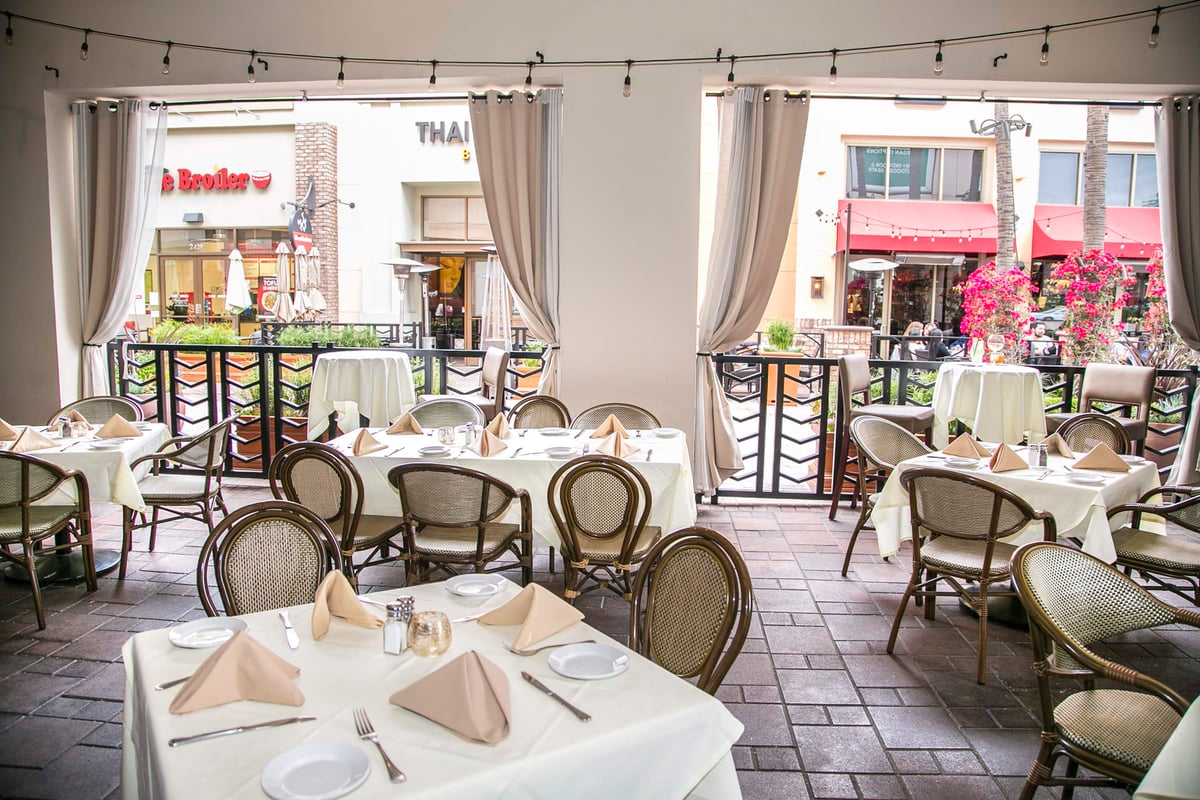 Private Events Prego Mediterranean Italian Restaurant in Tustin, CA