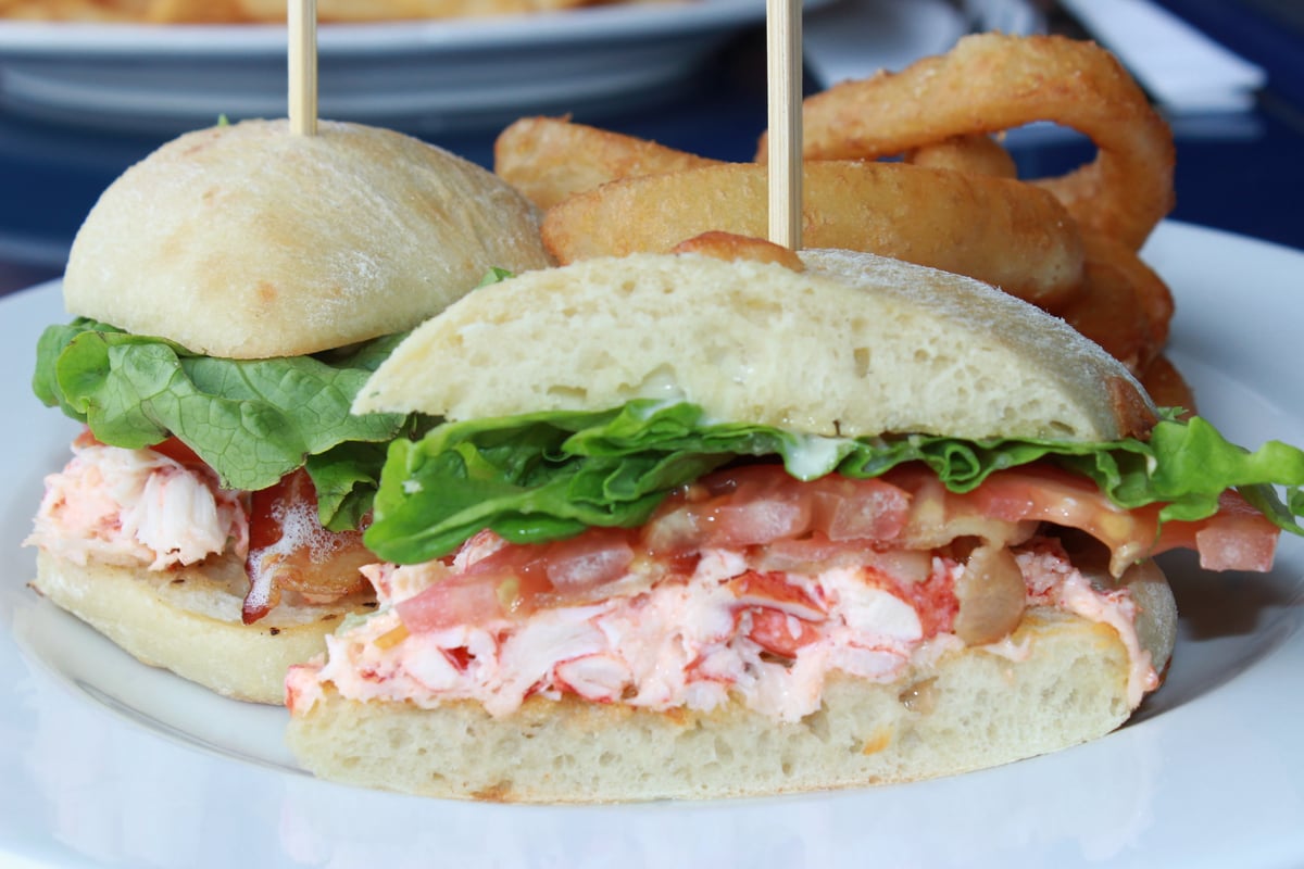 Lobster BLT Menu Dog Watch Restaurant in CT